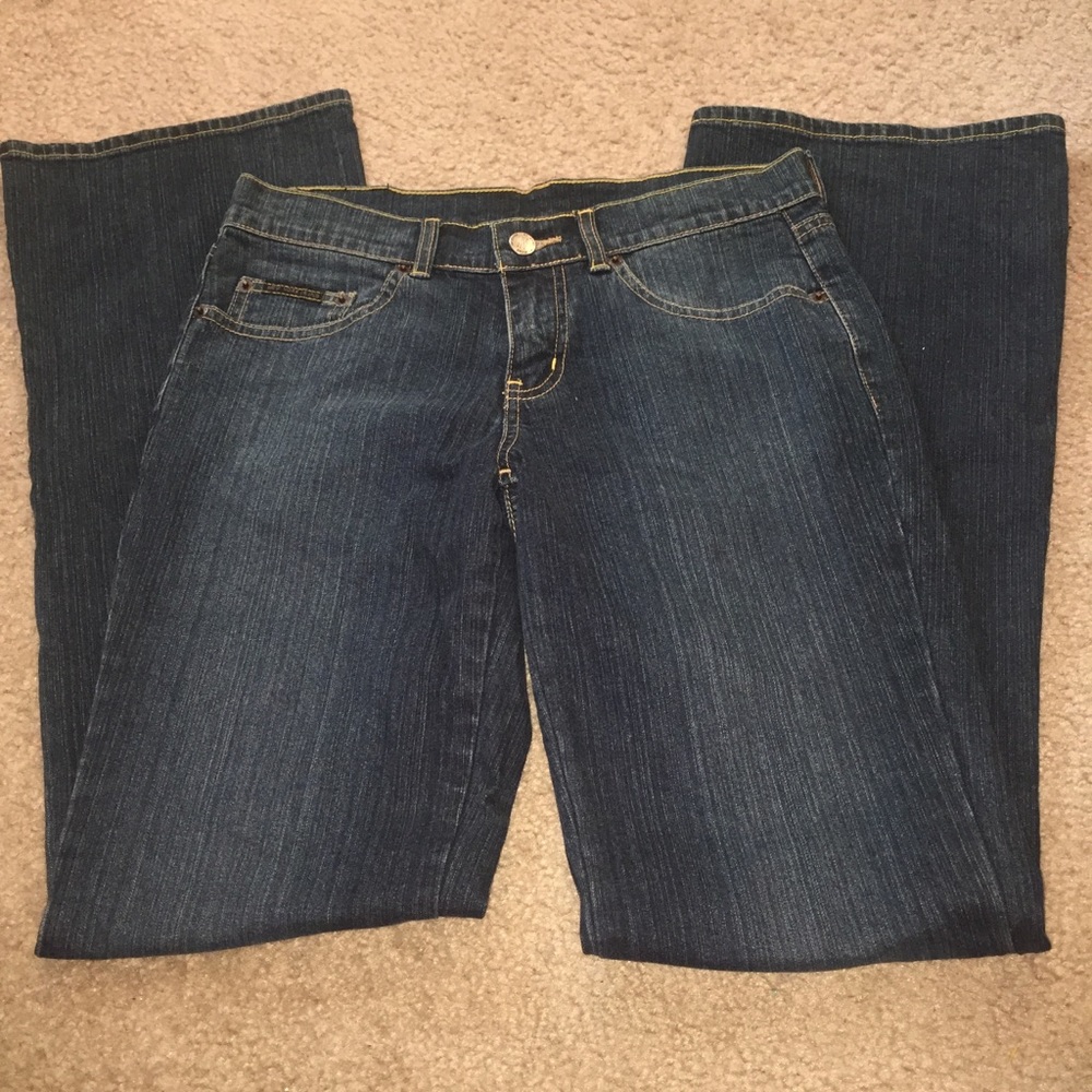 NY&C Dark Wash Boot Cut Jeans